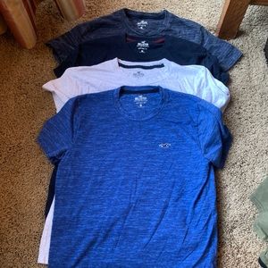 4 Hollister crew neck tee shirts men’s XS
